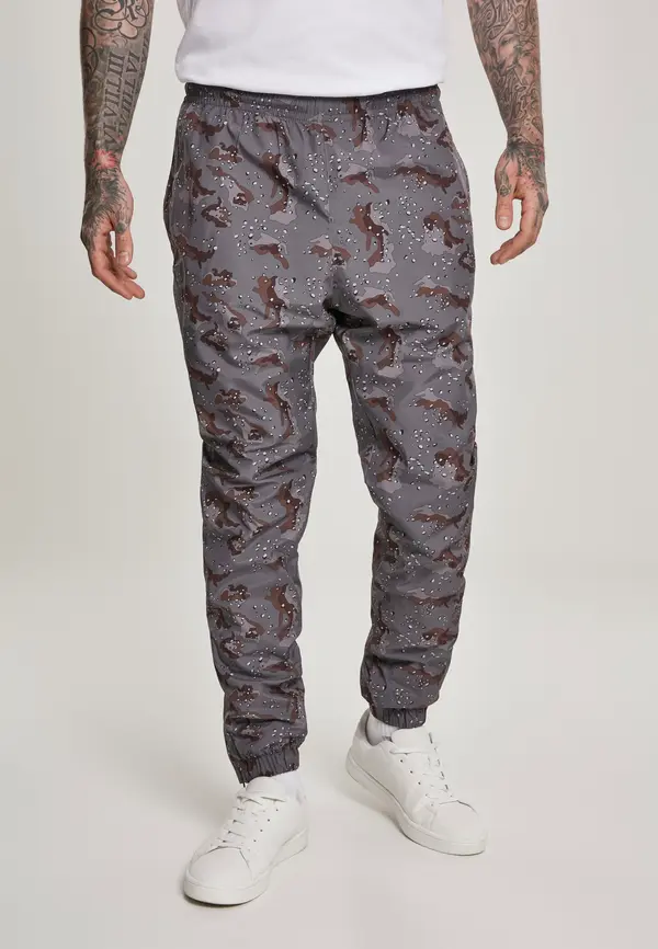 Urban Classics Camo Track Pants Dark Desert Camouflage