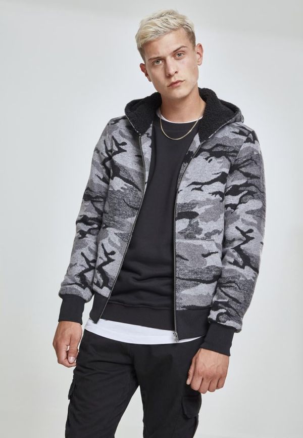 Urban Classics Camo Zip Jacket darkcamo