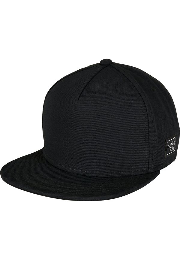 CS C&S Plain Snapback Cap Black