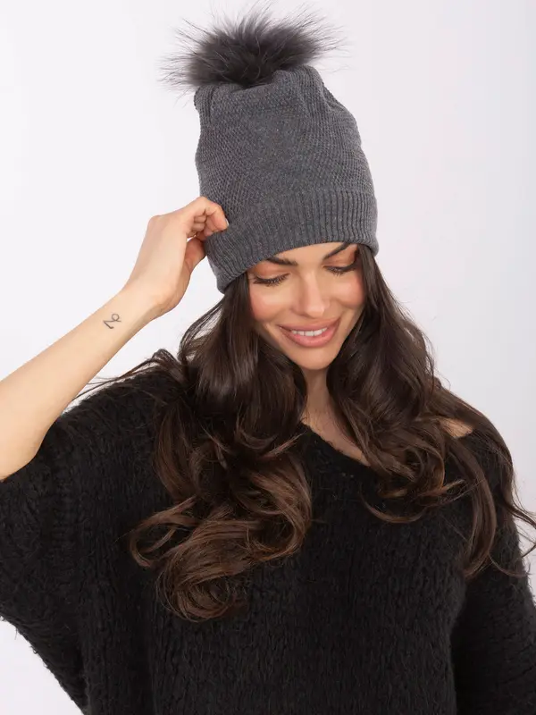 Wool Fashion Italia Cap-AT-CZ-171701.37-dark grey