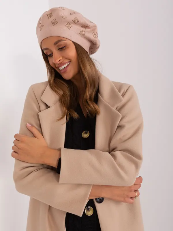 Wool Fashion Italia Cap-AT-CZ-2318.30-beige