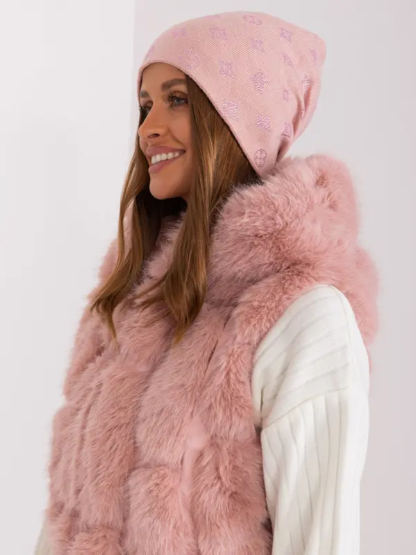 Wool Fashion Italia Cap-AT-CZ-2325.85-pink