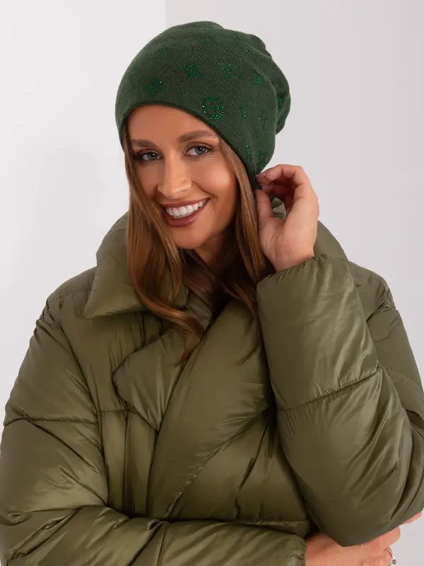 Wool Fashion Italia Cap-AT-CZ-2325.96-dark green