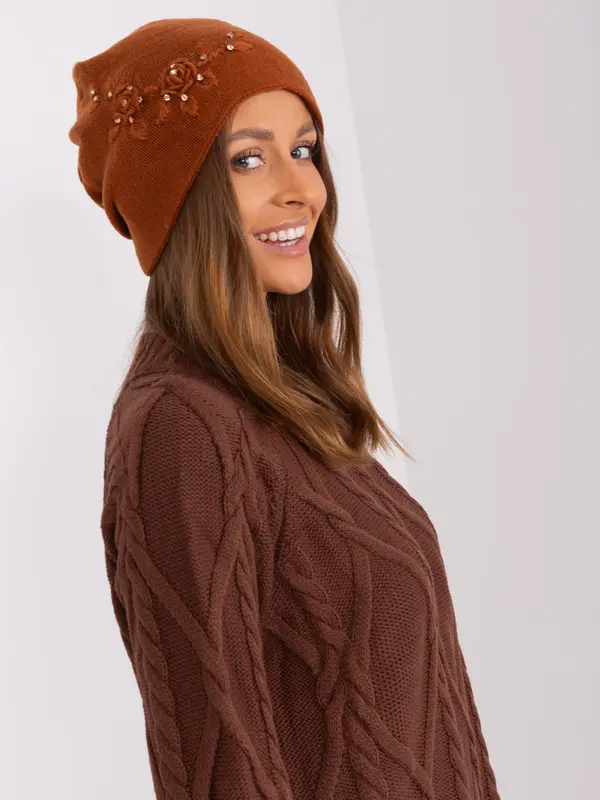 Wool Fashion Italia Cap-AT-CZ-2329.76-light brown