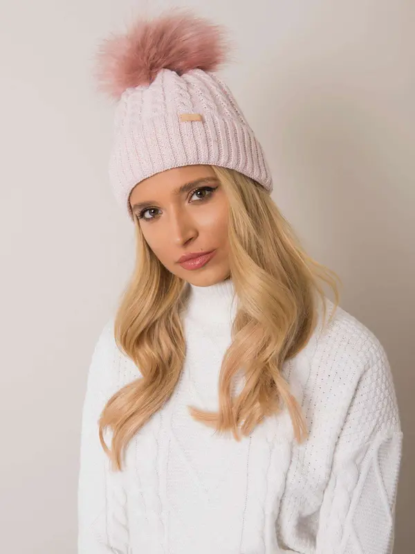 RUE PARIS Cap-JK-CZ-10.51-light pink