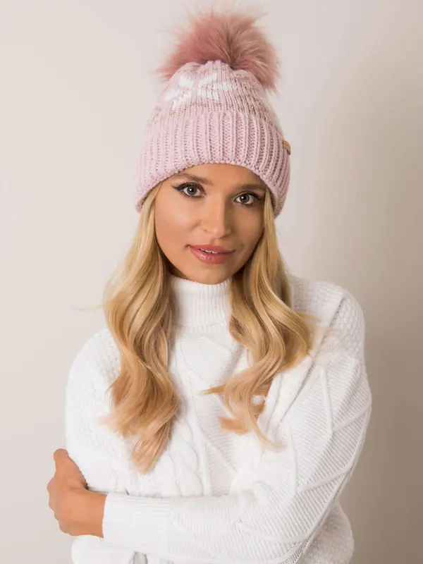 RUE PARIS Cap-JK-CZ-17.53-light pink