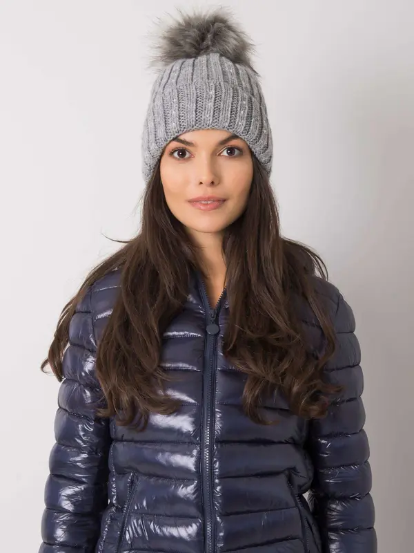 RUE PARIS Cap-JK-CZ-22.93-grey