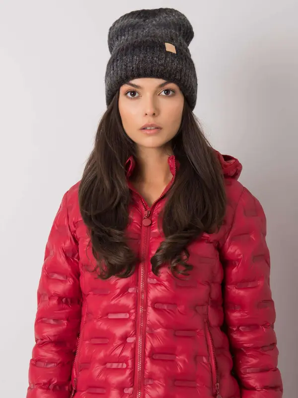 RUE PARIS Cap-JK-CZ-23.98-grey-black