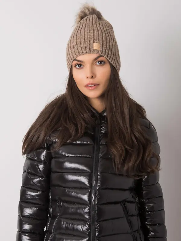 RUE PARIS Cap-JK-CZ-24.30-dark beige