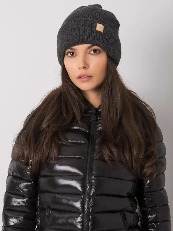 RUE PARIS Cap-JK-CZ-29.13-dark grey
