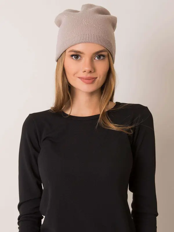 RUE PARIS Cap-JK-CZ-3.17-dark beige