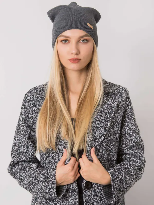 RUE PARIS Cap-JK-CZ-30.40P-dark gray