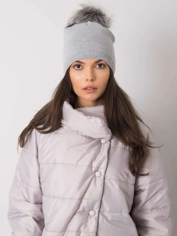 RUE PARIS Cap-JK-CZ-34.11-grey