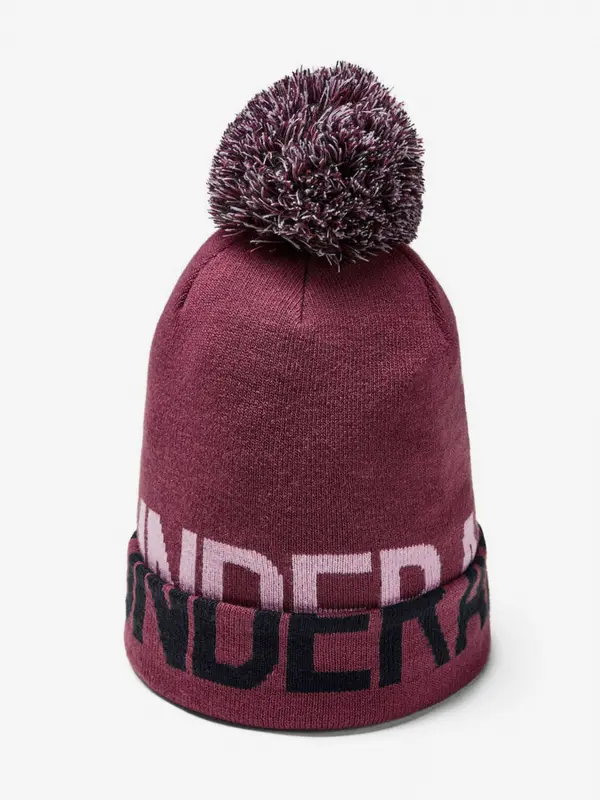 Under Armour Cap Under Armour Graphic Pom Beanie-Ppl