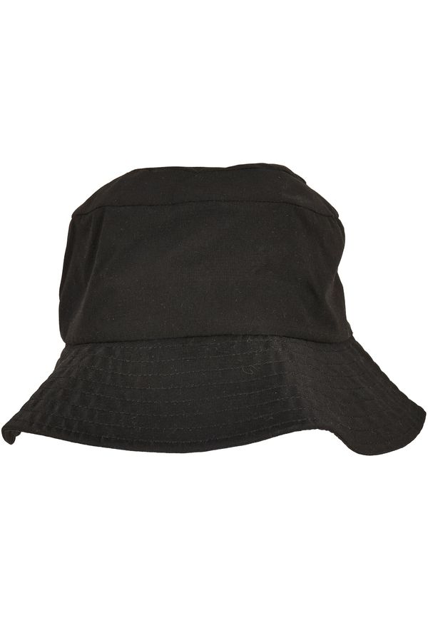 Flexfit Cap with elastic adjustment bucket black