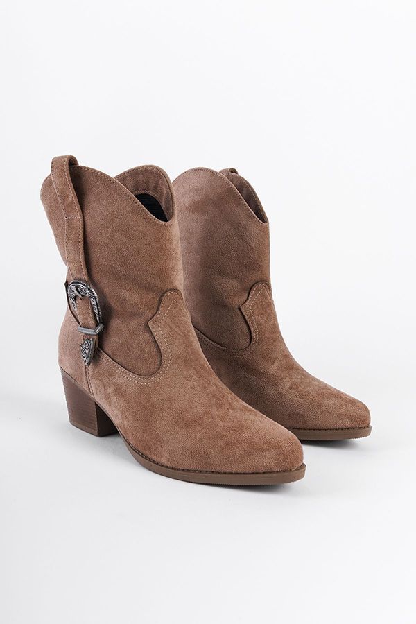 Capone Outfitters Capone Outfitters Suede Pull-On Women's Cowboy Boots