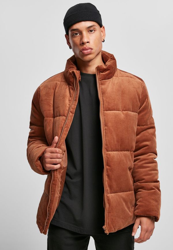 UC Men Caramel boxed corduroy jacket