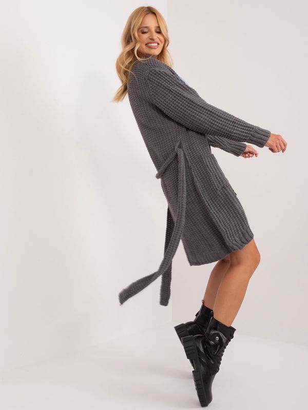 BADU Cardigan-BA-SW-1464.66-dark gray