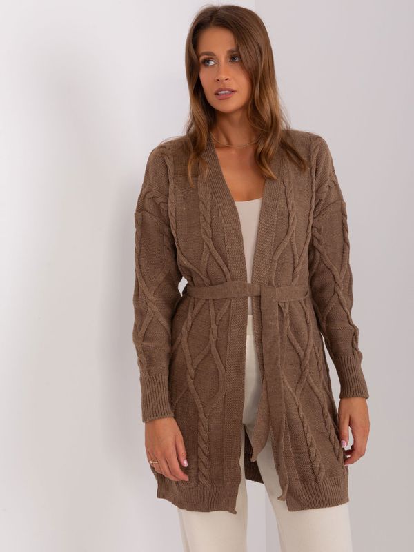 BADU Cardigan-BA-SW-8009-1.84P-Brown