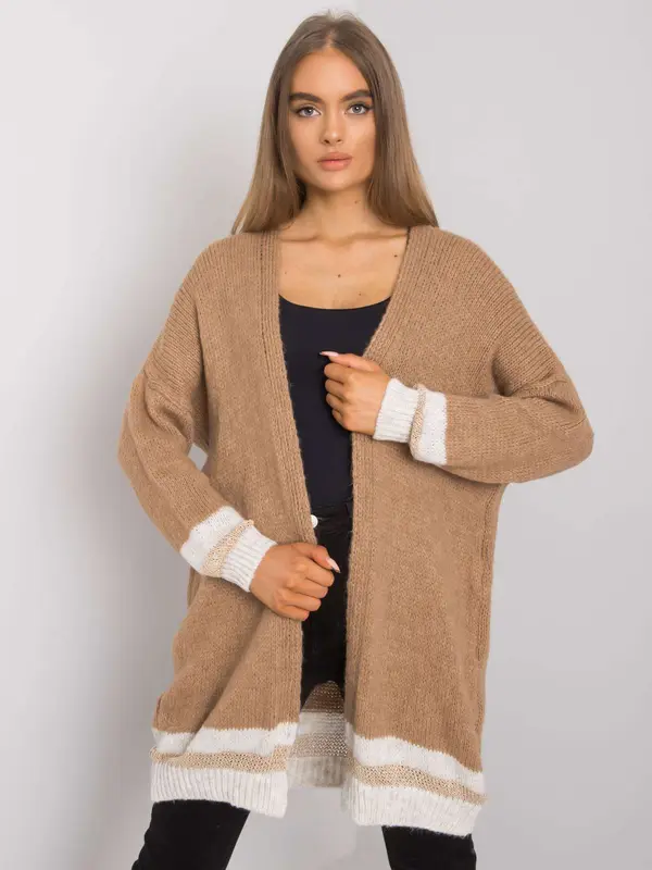 Och Bella Cardigan-TW-SW-BI-A21768.21-camel