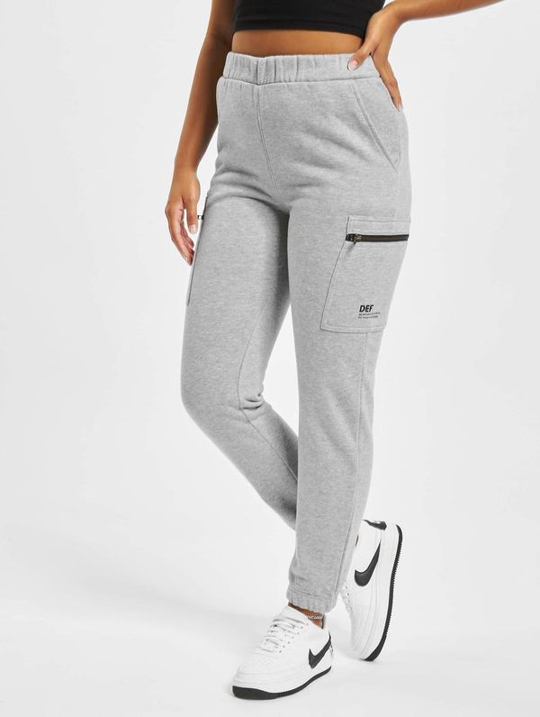 DEF Cargo sweatpants grey