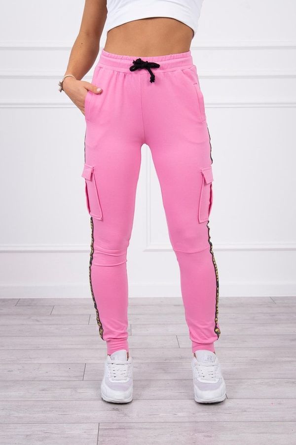 Kesi Cargo trousers light pink