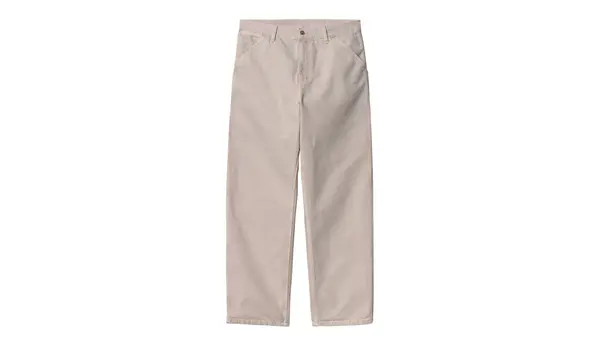 Carhartt Wip Carhartt WIP enojne hlače do kolen svetlo rjave barve