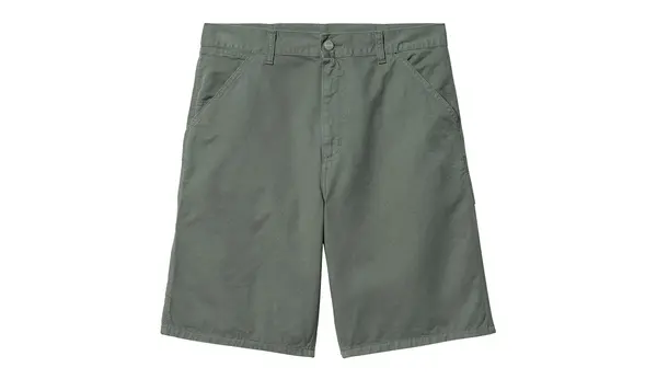 Carhartt Wip Carhartt WIP kratke hlače do kolen zelene barve