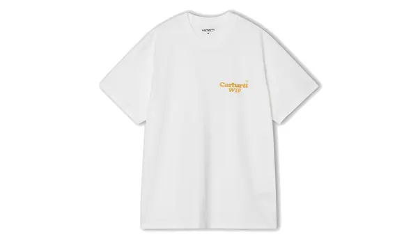 Carhartt Wip Carhartt WIP majica s kratkimi rokavi Hartt Chain bela