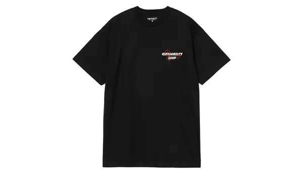 Carhartt Wip Carhartt WIP majica s kratkimi rokavi Wiptopia črna