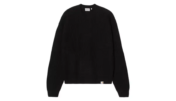 Carhartt Wip Carhartt WIP pulover Bishop črne barve
