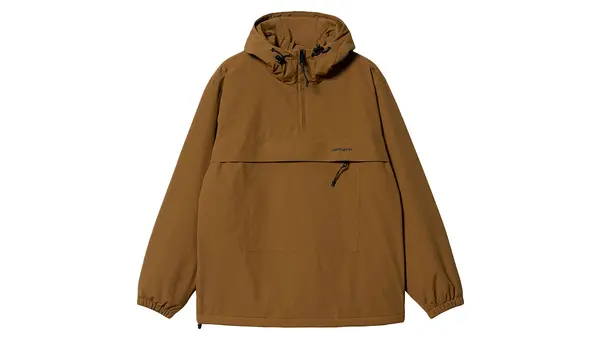 Carhartt Wip Carhartt WIP Vetrovka pulover rjave barve