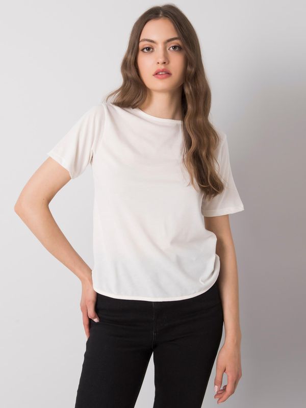 Fashionhunters Casual blouse Ecru Giselle RUE PARIS