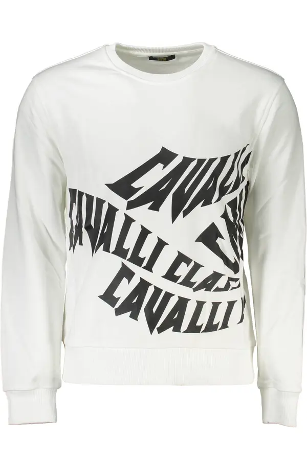 Cavalli Class Cavalli Class bel pulover brez zadrge