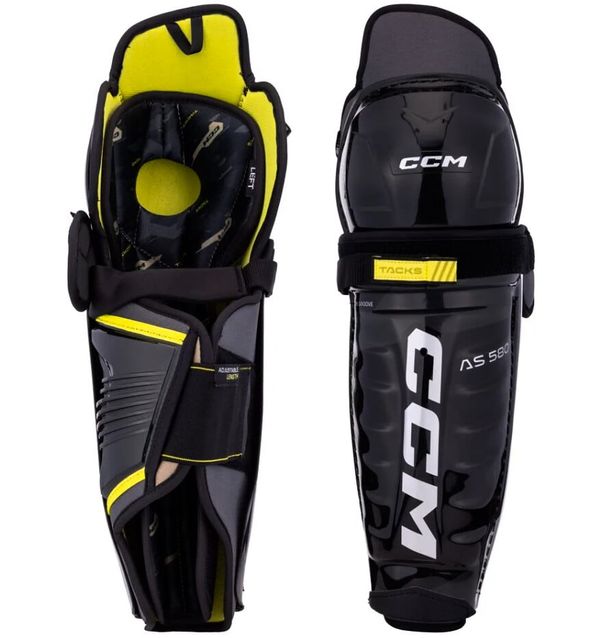 CCM CCM Tacks AS 580 Shins, Junior