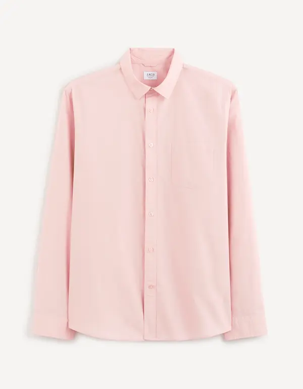 Celio Celio Bamaopeach Long Sleeve Shirt - Mens