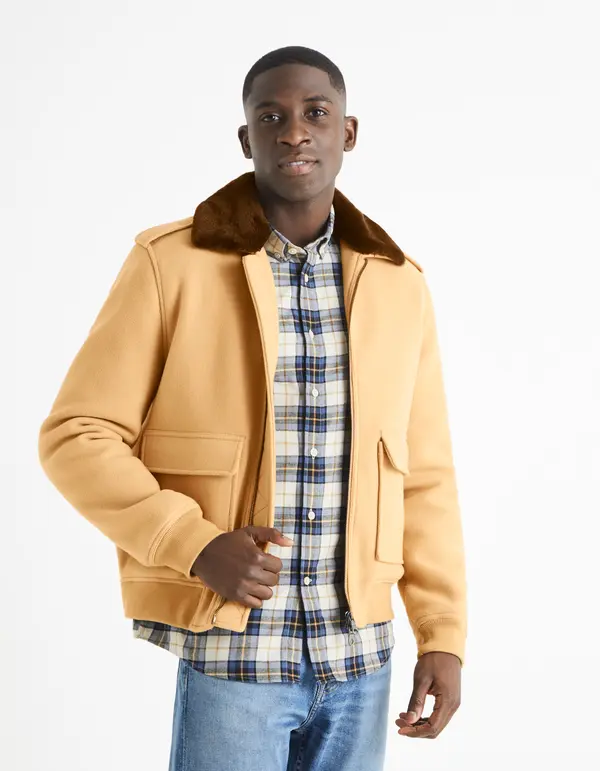 Celio Celio Buaviat Flight Jacket - Mens