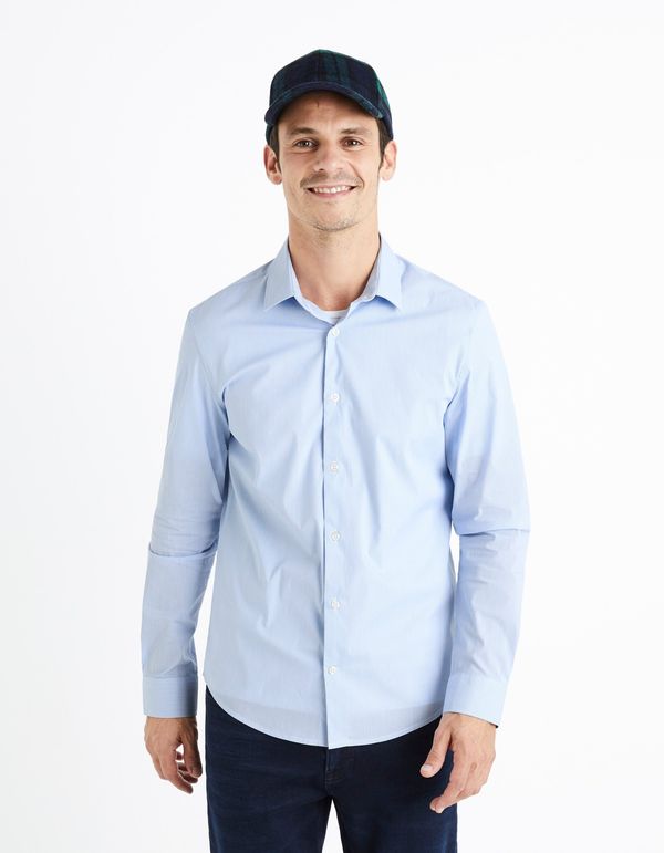 Celio Celio Checkered Shirt slim Masantal2 - Men