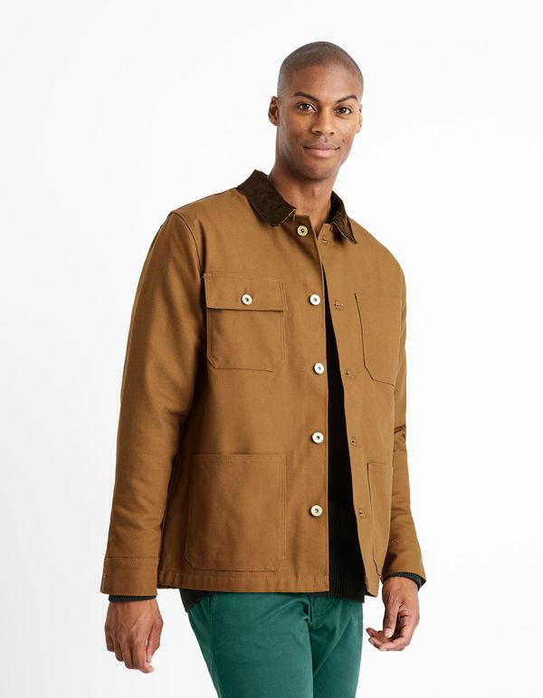 Celio Celio Cotton Jacket Cucanvas - Men