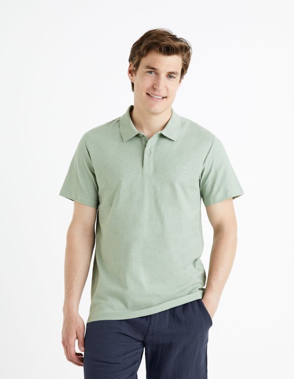 Celio Celio Cotton Polo T-Shirt Feflame - Men