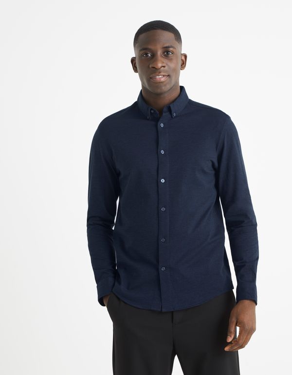 Celio Celio Cotton Spades Shirt Bapik - Men