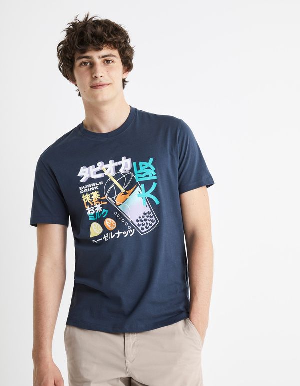 Celio Celio Cotton T-shirt Befudi - Men