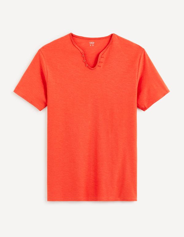 Celio Celio Cotton T-shirt Betunis - Men