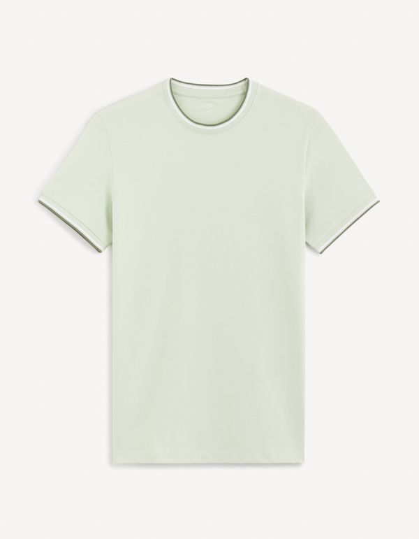 Celio Celio Cotton T-shirt Geteraye - Men's