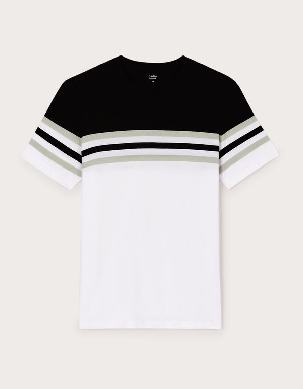 Celio Celio Cotton T-shirt Jebleca - Men's