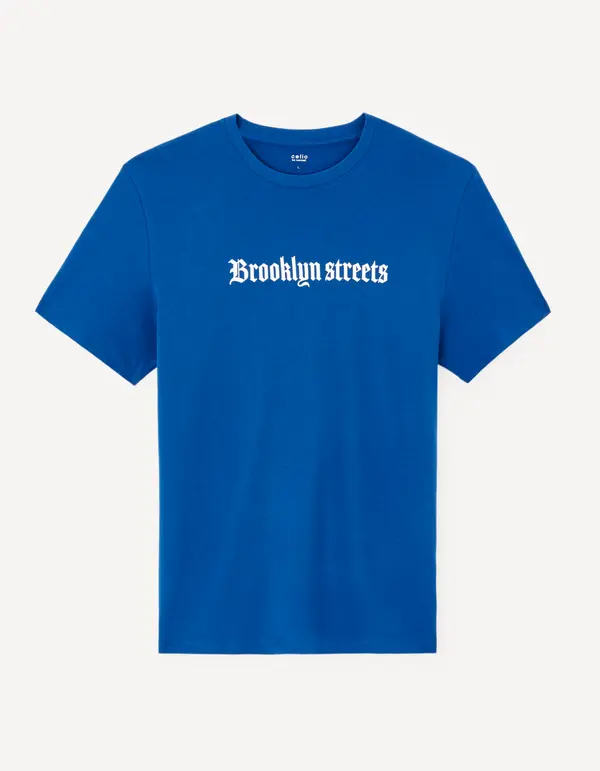 Celio Celio Cotton T-Shirt Jedark - Men's