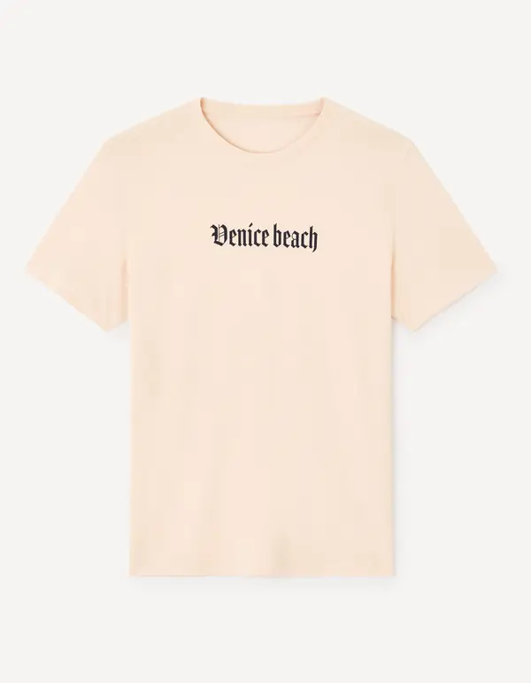 Celio Celio Cotton T-Shirt Jedark - Men's