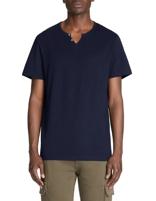 Celio Celio Cotton T-shirt Jenecko - Men's