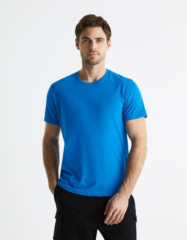 Celio Celio Cotton T-Shirt Tebase - Men