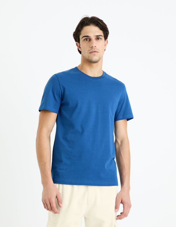 Celio Celio Cotton T-Shirt Tebase - Men